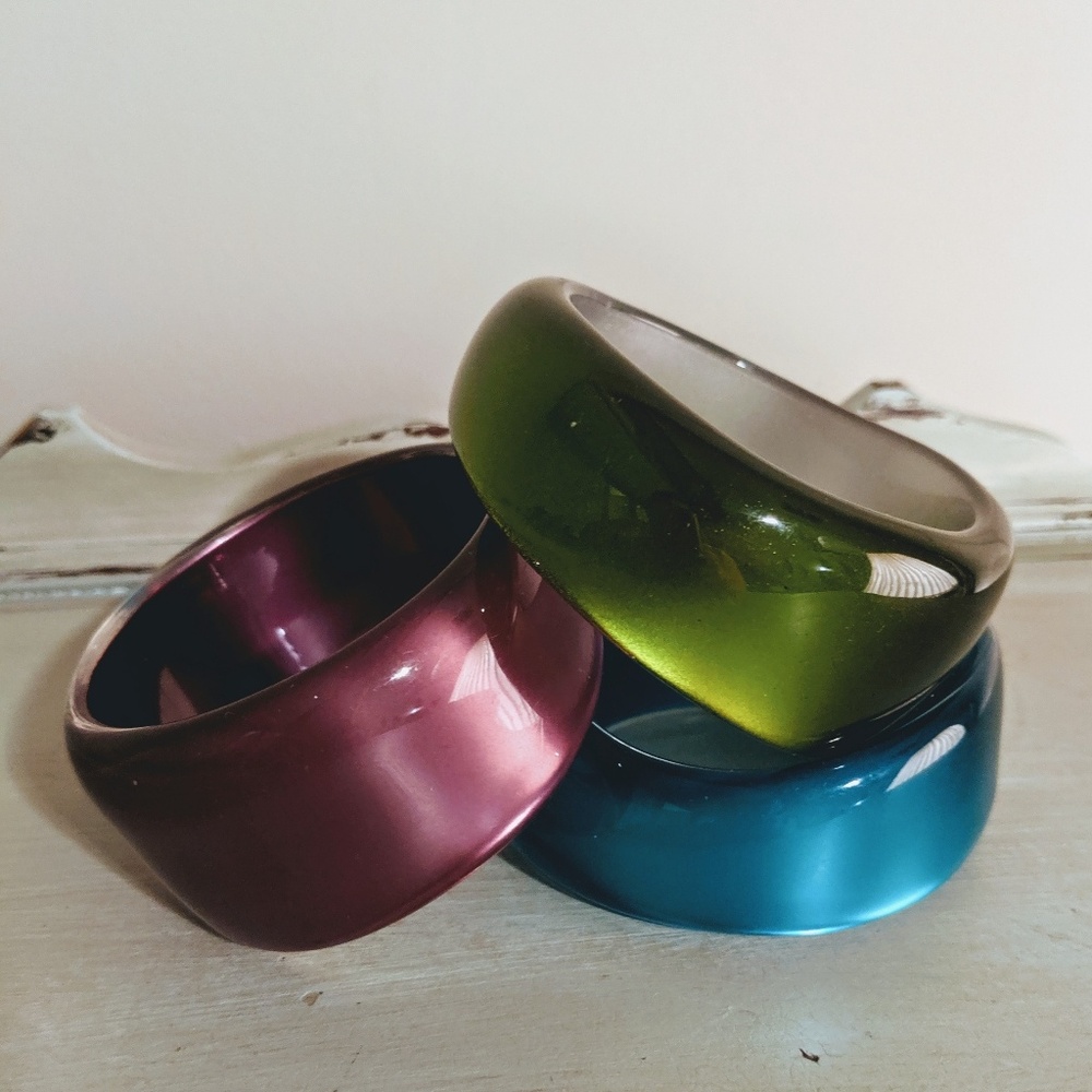 Jewel Tone Bangle Bundle!